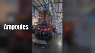 Flacons en verre de haute qualité pour l'industrie pharmaceutique