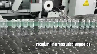 bouteille en verre moulé de haute qualité