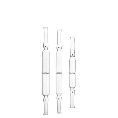 Ampoule en verre de type 1 pour sérigraphie injectable avec certificat ISO DMF transparent de 20 ml