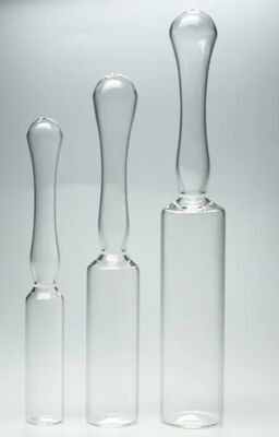 Ampoule en verre borosilicaté de 2 ml, transparente/ambre, type USP I/D pour injection pharmaceutique